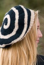 6 Strand Spiral Crochet Beret