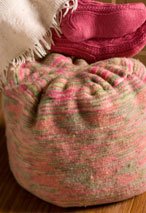 Felted Footstool