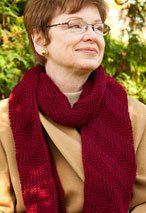 Reversible Ribbed Scarf