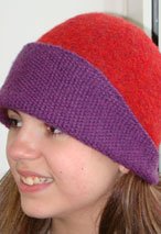 Felted Cloche