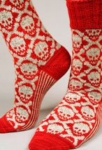 Hot Crossbones Socks