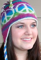 Peace Out Earflap Hat