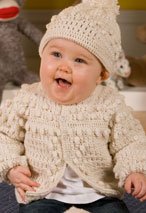 Boys Crochet Sweater & Hat