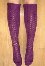 Magic Lace Knee Socks