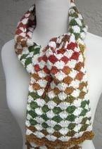 Diamond Exchange Crochet Scarf 