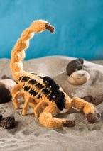 Shady Sadie the Striped Bark Scorpion