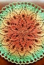 Tulipe Estonian Insprired Lace Doily 