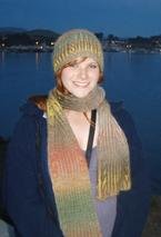 Chromatography- Brioche Hat and Scarf Set