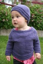Merry-Go-Round Child Sweater & Hat