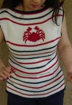 Crab Knit Tank 
