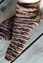 Peek-a-Boo Polka Dot Crew Sock