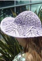 Doily Inspired Lace Hat 