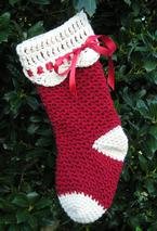 Heritage Christmas Crochet Stocking 