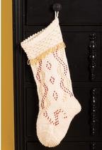 Beaded Beauty Christmas Stocking 