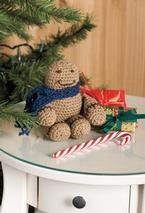 Chubby Amigurumi Crochet Gingerbread Man