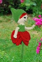 Blossom Pixie Crochet Doll