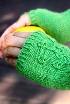 Viridescent Fingerless Mitts