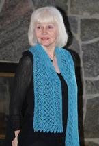 Tide Pool Lace Scarf