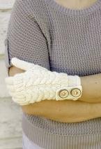 Bracken Fingerless Mitts & Gloves