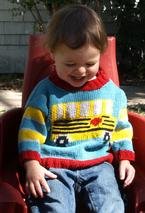 Sam Gus' School Bus Sweater