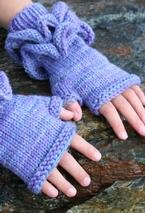 All Frills Fingerless Mitts
