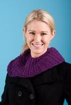 Plumeria Frill Crochet Cowl/Scarf