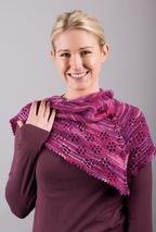 Friendliest Flower Shawl 
