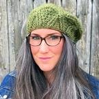 Bixby Cabled Crochet Beret
