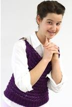 Glimmering Lace Handkerchief Vest