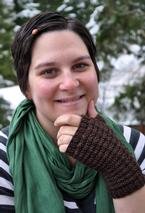 Waffle Knit Mitts