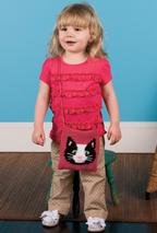 Kitty Tapestry Crochet Purse 