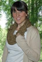 Golden Gate Necklace Crochet Scarf 