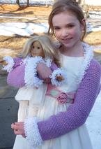 All Dolled Up Shrug Crochet Set 