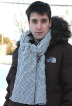 Garter ZigZag Scarf