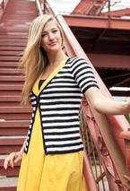Hipster Stripe Cardigan