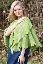 Gingko Biloba Shawl in 3 sizes