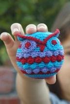 Hootie Who Owl Crochet Ornament