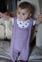 Cabled Baby Britches