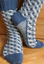 Plaid Play: Lattice Socks