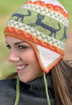 Color-work Chullo Pattern
