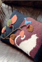 Felted Applique Pillow Pattern