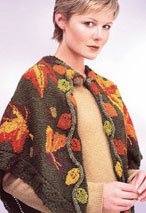 Autumn Leaves Shawl Pattern