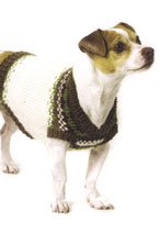 Feral Fair Isles Dog Coat Pattern