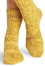 Roll in the Hay Socks Pattern