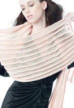 Sideways Folded Scarf Pattern