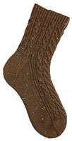 Bavarian Twisted Stitch Socks Pattern