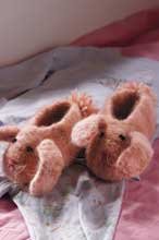 Bunny Hoppers Slippers Pattern