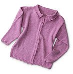 Lace-Edged Cardigan Pattern
