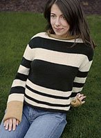Broad Stripes Pullover Pattern