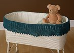 A Kinder, Gentler Moses Basket Lace Pattern
